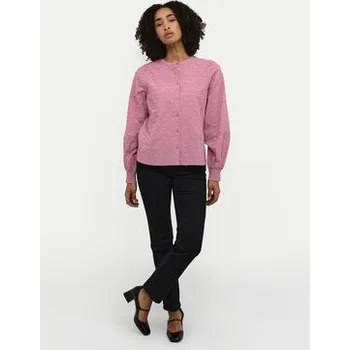 Pánská košile Kaffe Košile Enya 10509091 Růžová Regular Fit 38