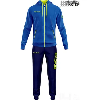 Souprava GIVOVA WINNER, barva 0219 modrá - zářivě žlutá, velikost XS