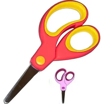 Wiky Nůžky dětské školní 13 cm Barva: Červená