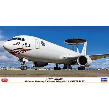 Plastikový model Hasegawa 1/200 E-767 AWACS Airborne Warning and Control Wing 40th Anniversary