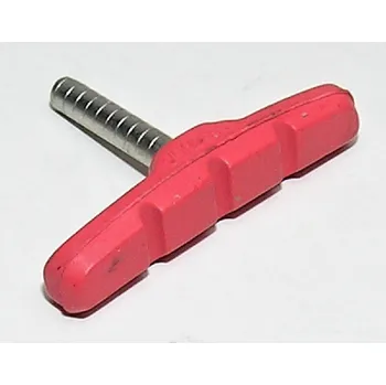 Brzda na kolo brzdový špalek "V" dřík barevný