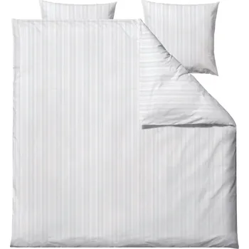 Povlečení Södahl Bílá bavlněná sada povlečení Noble 200 x 220 cm