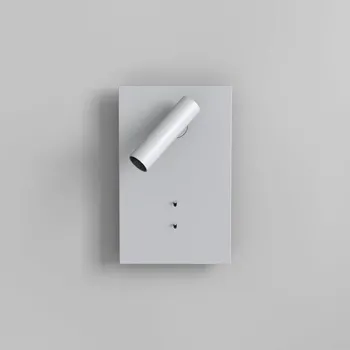 Lampička ASTRO LIGHTING Moderní nástěnné LED svítidlo Edge s nastavitelným spotem Varianta: 2700 K, matná bílá