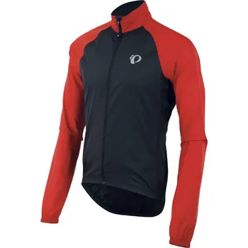 Cyklistické kalhoty Pearl Izumi bunda P.I.Elite Barrier black/red - Velikost: L