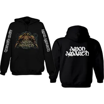 Pánská mikina mikina s kapucí Amon Amarth - skull