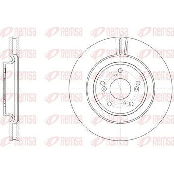 Brzdový kotouč Brzdový kotouč REMSA 62557.10