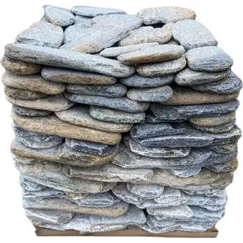 Obklad Přírodní břidlice BLUE, tl. 30-40 mm, rozměr 20-40 cm (Nepravidelná antikovaná dlažba)