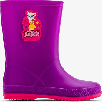Dívčí holínky Dětské holínky Coqui Rainy Talking Angela purple 25, Vnitřní délka boty: 16,1 cm, Vnitřní šířka boty: 6,8 cm