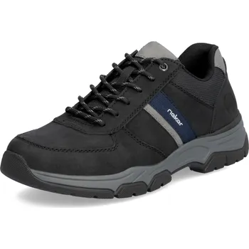 Pánské polobotky PÁNSKÉ POLOBOTKY RIEKER 11211-01 ČERNÁ Barva: Černá, Velikost: 44