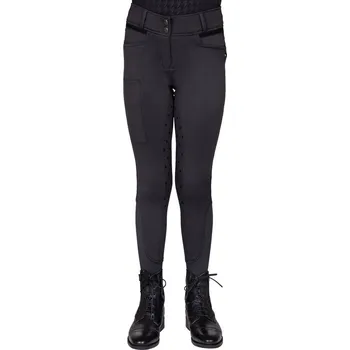 Jezdecké kalhoty QHP Rajtky Fayen QHP, s gripem, dětské, ash 128