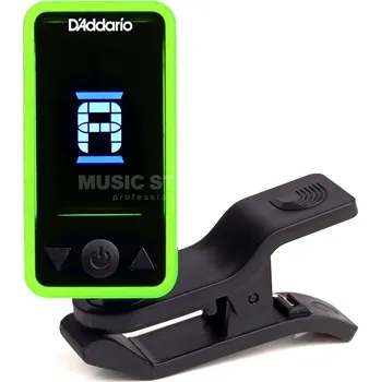 Příslušenství k hudebnímu nástroji D'Addario Eclipse Tuner Green + prodloužená záruka 3 roky