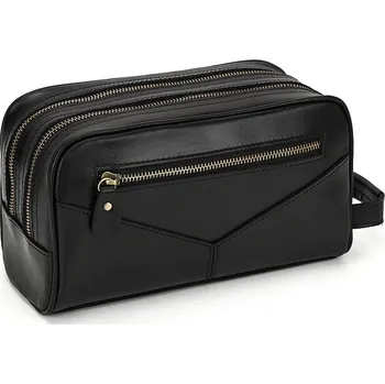 Kabelka Pánská a dámská taška crossbody pravá kůže Barva (Varianta): 9544 černá