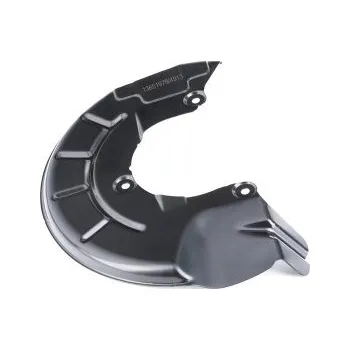 Brzdový kotouč Levý přední ochranný plech proti rozstřikování VW POLO (9N_, 9A_) - DACO Germany