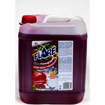 Mycí prostředek FLORE 5l Ultra Pomegranate prostředek na ruční mytí nádobí DOPRODEJ
