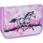 Bagmaster školní penál DOPI 24 A koník růžový DOPI 24 A