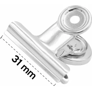 Kancelářská sponka Pružinový klip - 31 mm - 0204