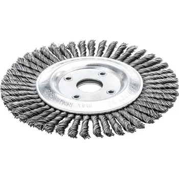 Kartáč na potrubí z ocelového drátu 125x6 mm splétaný 0,5 mm lessmann 473.201.ez