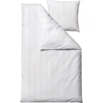 Povlečení Södahl Bílá bavlněná sada povlečení Noble 140 x 220 cm