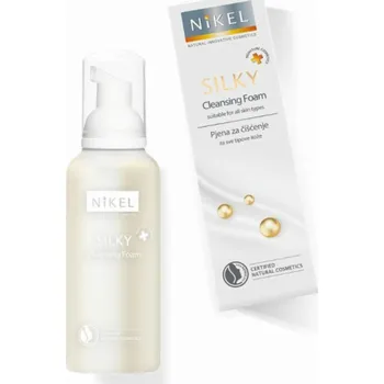 Nikel Silky čisticí pěna na bázi růžové vody 150 ml