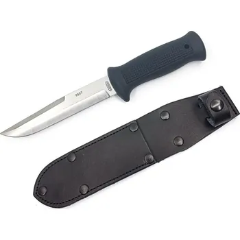 Sebeobrana Nůž Uton Mikov 392-NG serie 0007 s černým koženým pouzdrem