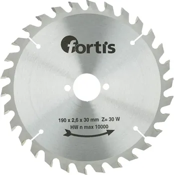 Pilový kotouč Pilový kotouč hw 190 x 2,4 x 30 mm z30w fortis