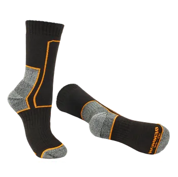 Pánské ponožky Ponožky TREK černo/oranžové, 39-41