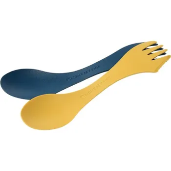Kempingové nádobí Light My Fire Spork Original 2-pack, žlutá-modrá