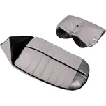 Dětský zimní fusak a rukávník s flísem - 90 cm - béžová