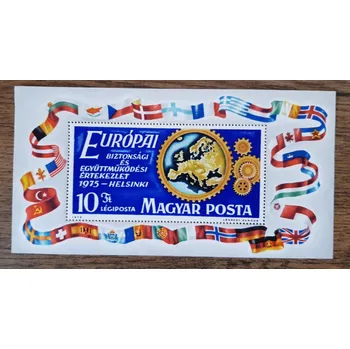Sběratelství Maďarsko ** aršík B113A, Europa, KSZE