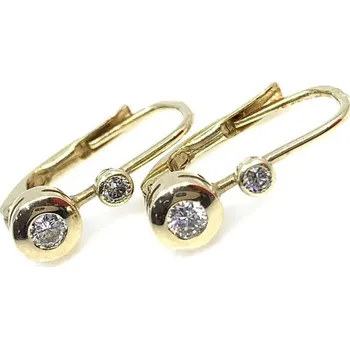 Náušnice Diante Zlaté náušnice s brilianty SLT100060/1