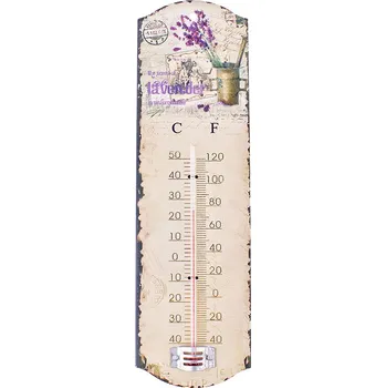 Domácí teploměr Teploměr Lavender (Rtuťový teploměr)