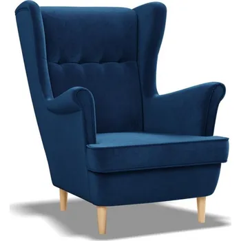 Křeslo Křeslo ušák VELO - model 2 Modrá