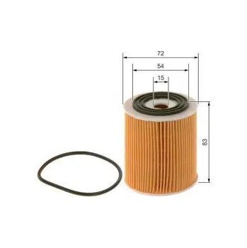 Olejový filtr Olejový filtr Jeep RENEGADE SUV (BU, B1, BV) - 1,6