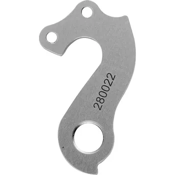 přehazovačka intec patka přehazovačky 280022 frézovaná elox stříbrná