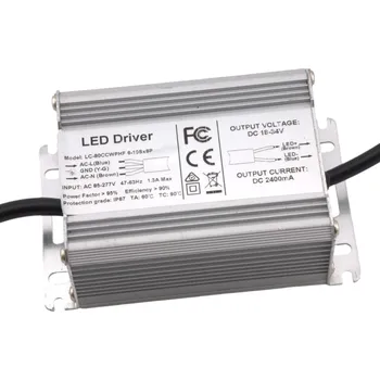 Napájecí zdroj pro osvětlení Napájecí zdroj pro 80W LED, 18-34V, 2400mA, IP67