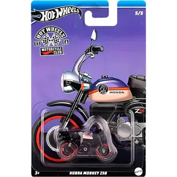 autíčko Honda Monkey Z50 1:64 - Hot Wheels Honda Monkey Z 50 - model auta 1/64