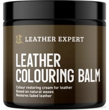 Balzám na kůži Leather Expert - Leather Colouring Balm Black (100 ml)