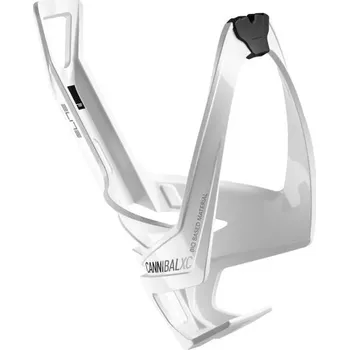 Košík na láhev Košík Elite Cannibal XC bílý /černý lesk