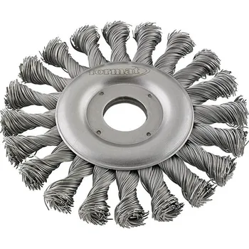 Kotoučový kartáč nerez splétaný 115x mm format