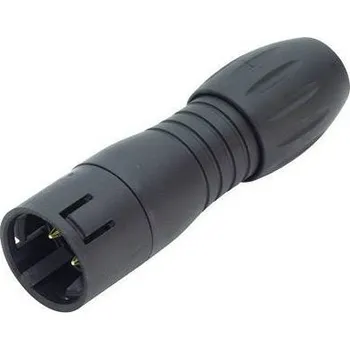 Elektrická zásuvka binder 99-9113-00-05 kulatý faston spojka, rovná Série konektoru: 720 Počet kontaktů: 5 1 ks