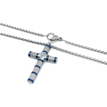 Náhrdelník Šperky Jan Kos Jan Kos jewellery Řetízek s přívěskem z oceli 12117384