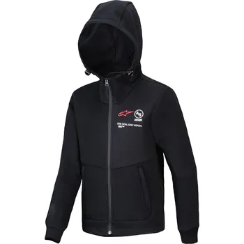 Moto bunda Dětská mikina Alpinestars Racer MX Fleece černá