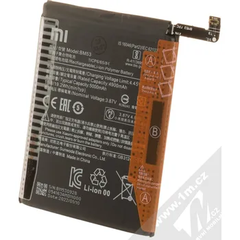 Baterie pro mobilní telefon Xiaomi BM53 originální baterie pro Xiaomi Mi 10T 5G / Mi 10T Pro 5G