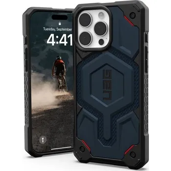 Pouzdro na mobilní telefon UAG Monarch Pro Magsafe Kevlar kryt iPhone 16 Pro Max tmavě modrý