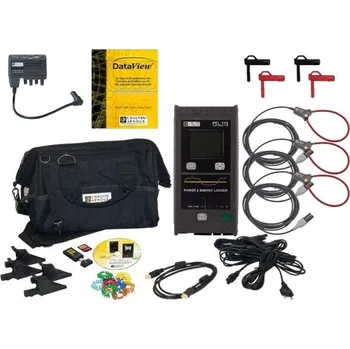 Revizní přístroj Chauvin Arnoux PEL 113 + MA194/350 + DataView + Adaptér napájení + Magnetické svorky - Záznamník kvality elektrické energie​ + DOPRAVA ZDARMA