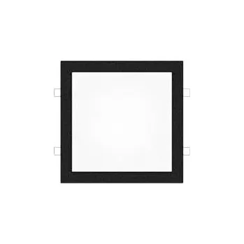 Osvětlení LED panel Mivvy Slim IP44 300 x 300 mm Varianta: 300 x 300 x 10 mm, 30 W, 3000K, černá