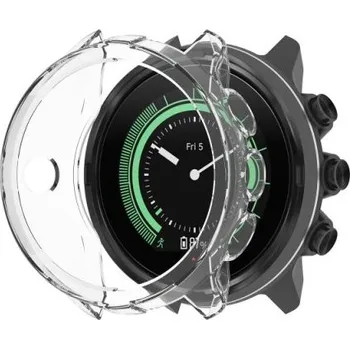 Příslušenství k chytrým hodinkám Silikonový rámeček pro Suunto 9, Suunto 9 Baro a Suunto Spartan Sport - Transparentní