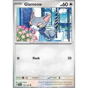Volný čas Pokémon SCR 116/142 Glameow - Stellar Crown Stav: Near Mint, Verze: NORMAL