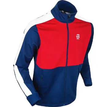 Pánská softshellová bunda Bjorn Daehlie bunda BJ Davos M modrá/bílá/červená Velikost: L