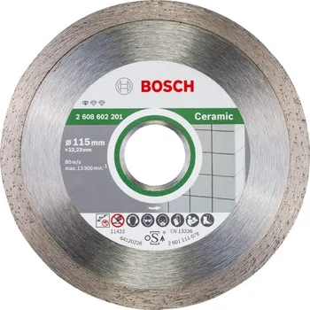 Řezný kotouč Bosch Diamantový dělicí kotouč Standard for Ceramic PROFESSIONAL 2608602201